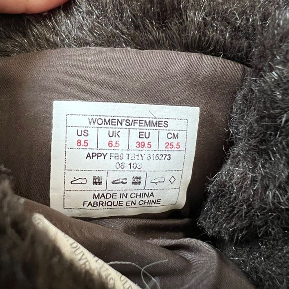 The North Face Nuptse Goosedown Brown Mid-Calf Winter Boots Women's Size 8.5 - Picture 7 of 10